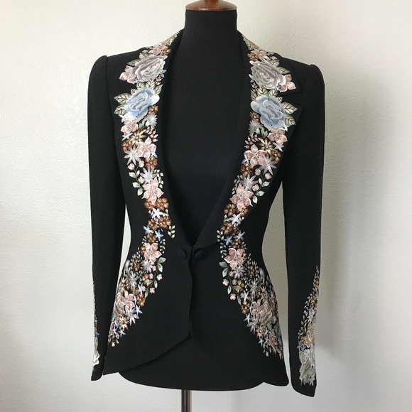 Zelda Jackets & Blazers - Stunning Zelda Embroidered Blazer Size 2